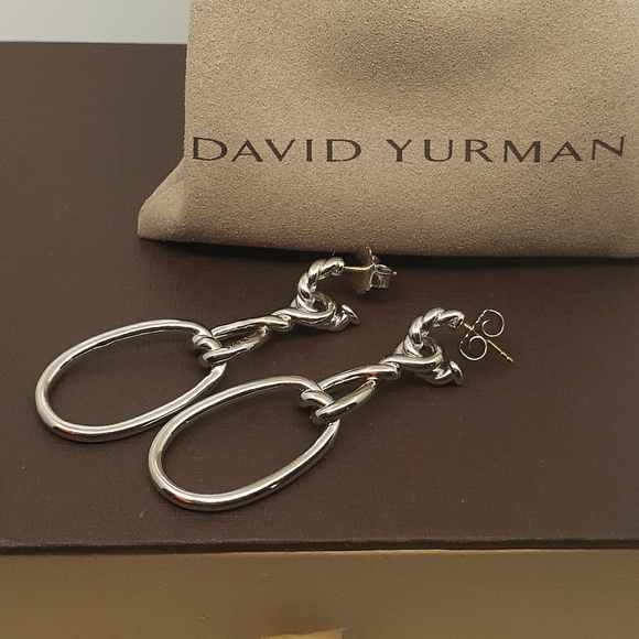 David Yurman Jewelry - David Yurman silver & gold post earrings